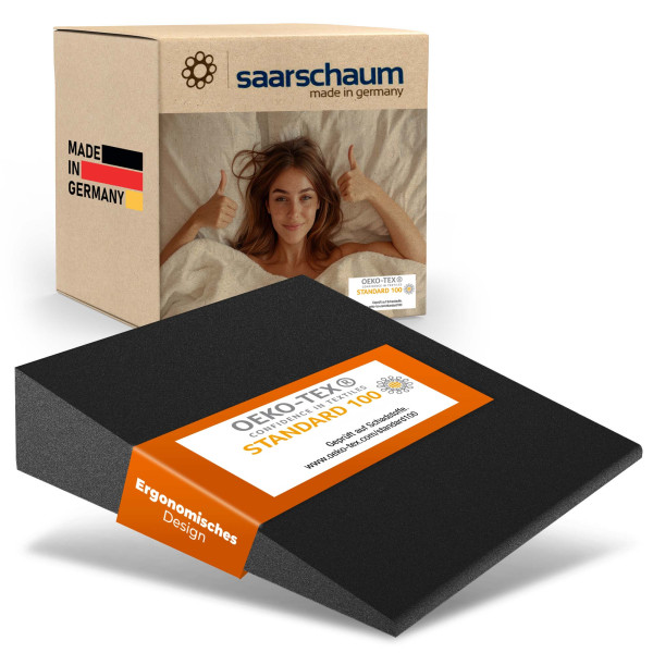 Schaumstoffkeil für erholsamen Schlaf und gesunden Magen