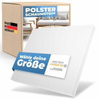 Schaumstoff für Polster | Schaumstoff Sitzkissen RG 3555 / verschiedene Größen wählbar  