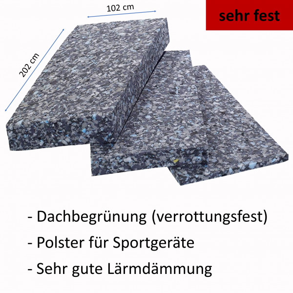 Verbundschaum Platte RG 120 / 202x102cm Stärke 1-10cm / sehr fest
